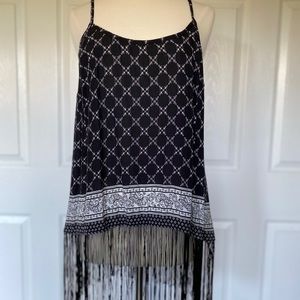 NWOT Torrid boho tank top with fringe